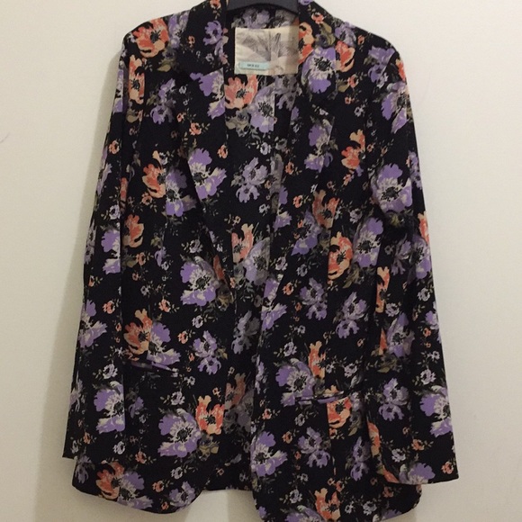 Kimchi Blue floral blazer (sz s) - Picture 1 of 6